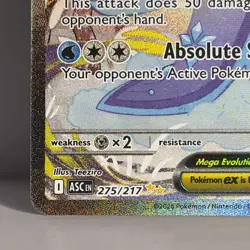 Pokemon Ascended Heroes-Mega Froslass ex- 275/217 Special Illustration Rare 🔥 - Image 4