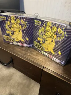 Pokemon TCG: Surging Sparks Elite Trainer Box ETB (x2 Bundle) - Sealed - New - Image 1