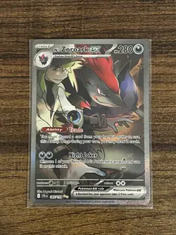 N's Zoroark ex 185/159 SIR - Journey Together Pokemon TCG - NM+ - Image 1