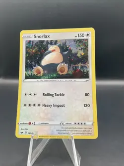 Snorlax 140/202 Cosmos Holo Rare - Sword & Shield Base - Pokemon TCG - NM - Image 1