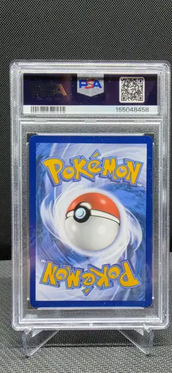 2021 Pokemon Sword & Shield Fusion Strike #114 Full Art Mew Vmax PSA 7 ! - Image 2