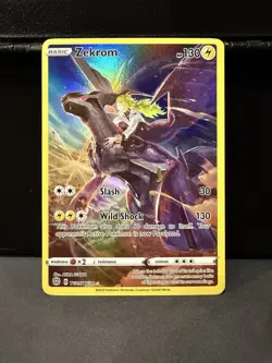 Zekrom TG05/TG30 Holo Brilliant Stars Trainer Gallery Pokemon LP - Image 1