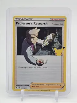 PROFESSOR'S RESEARCH 2021 POKEMON CELEBRATIONS CLASSIC RARE 023/025 Q6650 - Image 1