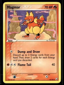 2004 EX - Team Rocket Returns Magmar Basic/Uncommon #44 - Image 1