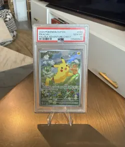 Pokemon PSA 10 Pikachu Promo 2024 #088 SVP Paldea Adventure Chest English - Image 1