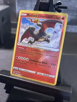 Pokemon TCG Radiant Charizard 020/159 Crown Zenith - Holo NM/M - Image 2