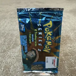 Pokemon Topps TV Animation Series 2 Pack - Sealed, Vintage (2000), - Image 1