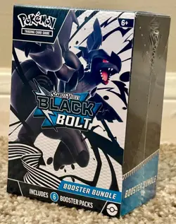 Pokemon TCG Scarlet & Violet Black Bolt Booster Bundle - NEW Factory SEALED - Image 1
