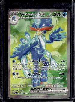 2023 Pokemon SV Paldea Evolved Quaquaval ex Ultra Rare #235/193 - Image 1