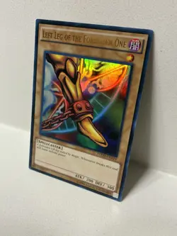Yu-Gi-Oh! Left Leg of the Forbidden One YGLD-ENA19 Ultra Rare Unlimited NM - Image 2