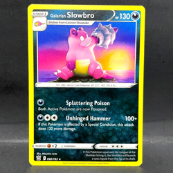 2021 POKEMON BATTLE STYLES GALARIAN SLOWBRO 092/163 (RARE) - Image 1