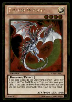Eclipse Wyvern Premium Gold PGLD-EN041 Gold Rare Yugioh Lightly Played - Image 1