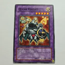 Yu-Gi-Oh! Ojama Knight TAEV-EN044 Tactical Evolution 1st Edition Beast Fusion - Image 1