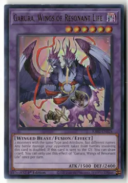 #RA02-EN024 - Garura, Wings of Resonant Life (UR) - WB1UR - Image 1