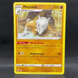 2021 POKEMON BATTLE STYLES MAROWAK 070/163 (RARE) - Image 1