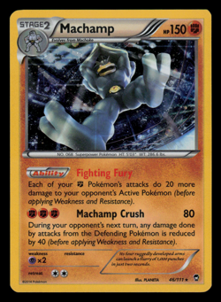 NM - Pokemon Machamp 46/111 Furious Fists Holo Rare - Image 1