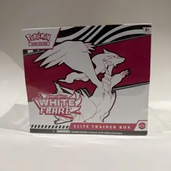 Pokemon Scarlet and Violet White Flare Elite Trainer Box ETB Sealed - Image 1