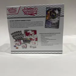 Pokemon Scarlet and Violet White Flare Elite Trainer Box ETB Sealed - Image 3