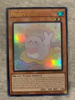 Yugioh x1 Melffy Pinny MP24-EN154 1st Ed Ultra Rare (Near Mint!) - Image 1