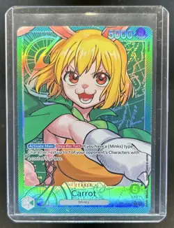 2024 One Piece Two Legends Carrot Leader #OP08-021 Damage - Image 1