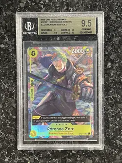 Roronoa Zoro (Illustration Box Vol.3) OP07-113 One Piece Promo BGS 9.5 - Image 1