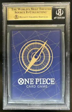 2022 One Piece Romance Dawn Shanks Secret Rare #OP01-120 BGS 9.5 - Image 2
