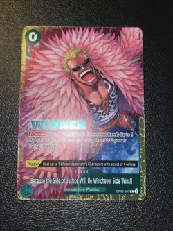 ONE PIECE TCG DOFLAMINGO TOURNAMENT WINNER PACK 2025 VOL 4. OP05-037 NM - Image 2