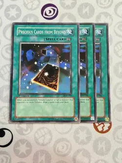 3x Precious Cards from Beyond - DCR-038 - Common (LP) - Yugioh Playset - Image 1