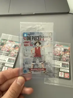 Monkey D Luffy College Basketball Card One Piece TCG Bandai x3 - Image 4