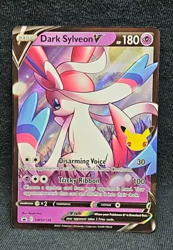 Dark Sylveon V SWSH134 SWSH: Sword & Shield Promo Cards Holo - Image 1