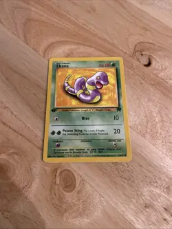EKANS # 56/82 FIRST EDITION POKEMON CARD - Image 2