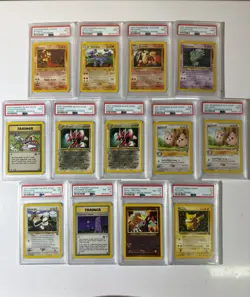 Pokemon PSA Graded Vintage Promos 1999-2002 Lot of 13 Cards (Read Description) - Image 1