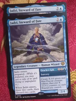 Jadzi, Steward of Fate X2 Secrets of Strixhaven Magic The Gathering MTG cards - Image 1