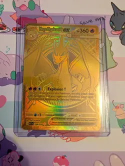 Mega Charizard Y ex 294/217 Ascended Heroes Pokemon Card Mega Hyper Rare - Image 1