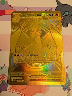 Mega Charizard Y ex 294/217 Ascended Heroes Pokemon Card Mega Hyper Rare - Image 2