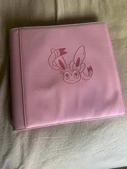 Pokemon S-Chinese Official Sylveon GX Theme 480 Slots Card Binder - Image 1