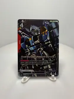 Duel Gundam Assault Shroud (LR+) - Gundam Card Game TCG Newtype Rising GD01-045 - Image 1