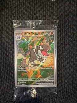 Tyrunt 070 Promo Card SEALED Prefect Order Etb Promo Full Art NM - Image 1