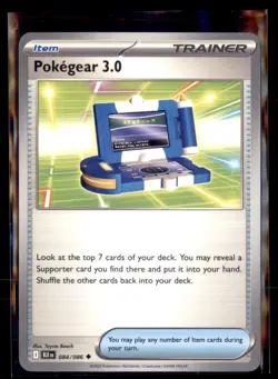 Pokemon Pokegear 3.0 Black Bolt BLK 084/086 Non Holo 4 Card Lot - Image 1