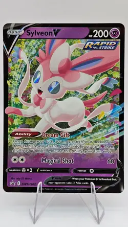 Sylveon V - SWSH202 - SWSH: Sword & Shield Promo Cards (SWSD) - Image 1