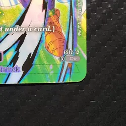 Piccolo FS12-12 C* Gold Foil Bonus Pack Card Dragon Ball Fusion World English - Image 4