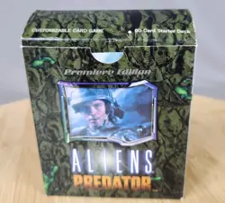 1 Aliens Predator CCG Colonial Marines 60 Card Starter Deck Precedence 1997 - Image 1