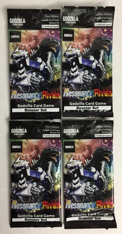 4 - NEW Godzilla CARD GAME Resonance of Rivals BOOSTER SET Cards TCG 1st Edition - Image 1