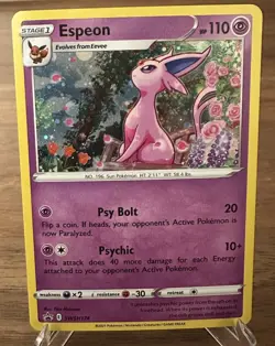 Espeon SWSH174 SWSH: Sword & Shield Promo Cards Holo - Image 1