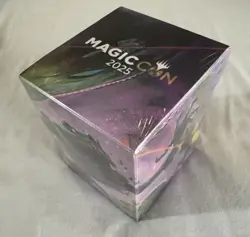 Magic MTG MagicCon Atlanta 2025 Black Lotus VIP Ultra Pro Deck Box and Sleeve - Image 1
