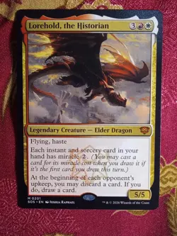 Lorehold, the Historian Secrets of Strixhaven Magic The Gathering MTG LEgend - Image 1