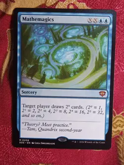 MAthemagics Secrets of Strixhaven Magic The Gathering MTG mythic rare sorcery - Image 1