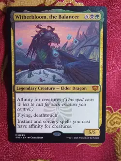 Witherbloom, the Balancer Secrets of Strixhaven Magic The Gathering MTG dragon - Image 1