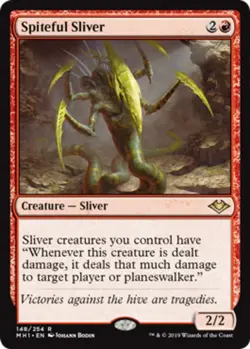 Spiteful Sliver NM, English MTG Modern Horizons - Image 1