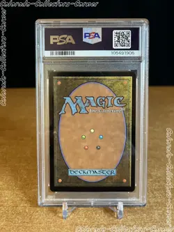 Magic the Gathering WOT - Necropotence CONFETTI FOIL PSA 10 - Image 2